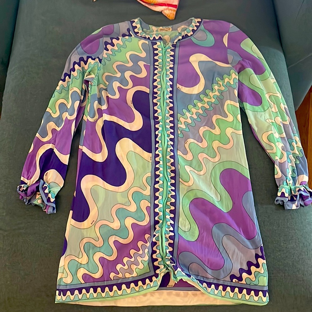 Glam 70’s Vintage Pucci Tunic sz. S
